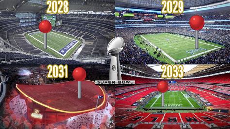 10 Super Bowl Locations Revealed