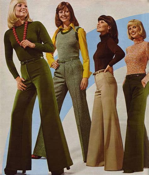 1974 Big Bell Bottoms Had To Cover Your Shoes 70S Inspired Fashion