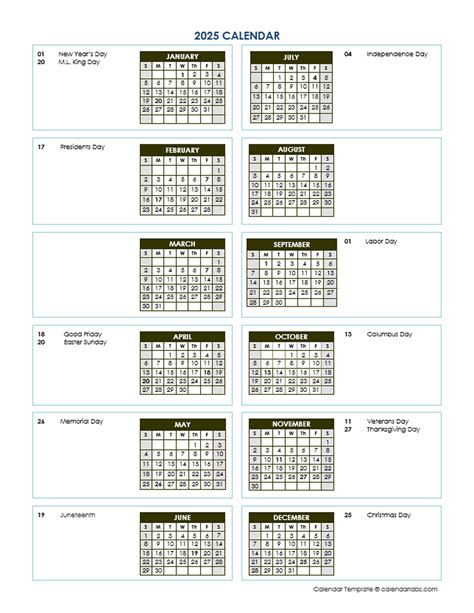 2025 Calendar Labs: Master Your Schedule