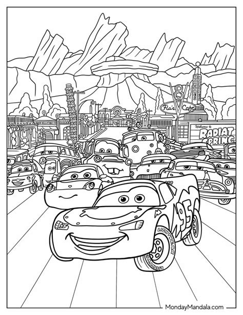 24 Disney Cars Coloring Pages Free Pdf Printables Disney Coloring Pages Disney Coloring