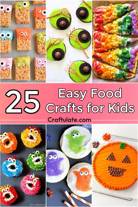 25 Food Crafts For Kids Edible Crafts And Activities 25 Food Crafts For Kids Edible Crafts And Activities