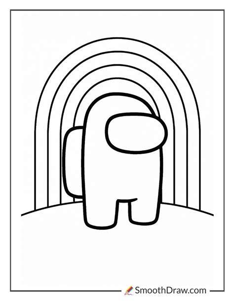 75 Among Us Coloring Pages Free Printables Smooth Draw