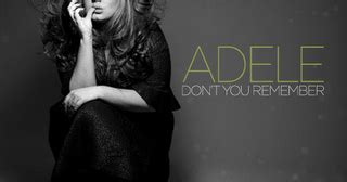 Adele Dont You Remember Lyrics Uncovered