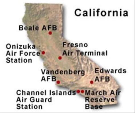 Air Force Bases California