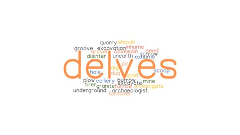 Another Word For Delves