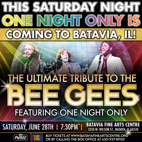 Beegee One Night Only: Ultimate Tribute Guide