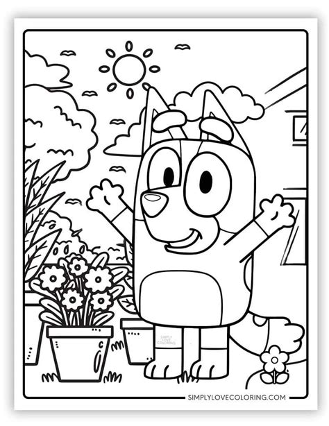 Bluey Coloring Pages 45 Free Printable Pdf Bluey Coloring Pages 45 Free Printable Pdf