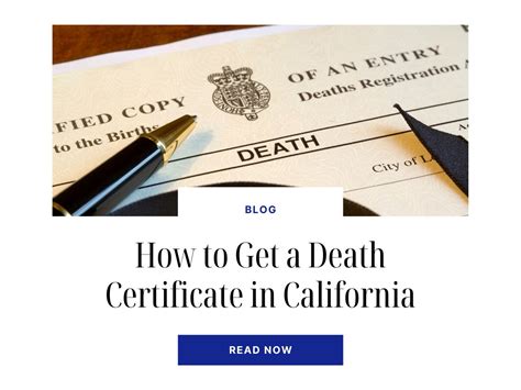 California Death Certificates: Get Instant Access Now