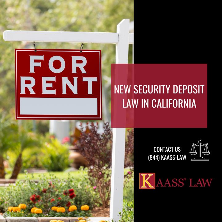 California Law For Security Deposit
