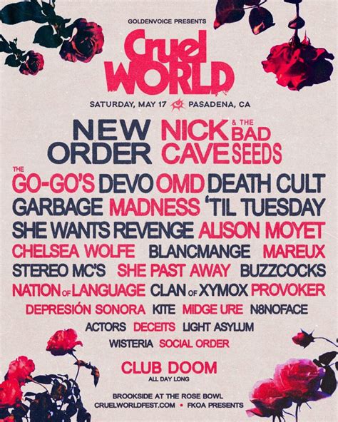 Cruel World Festival 2025