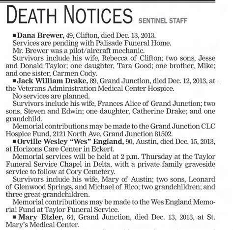 Daniel Curran S Newspaper Death Notice Grandma Was A Badass