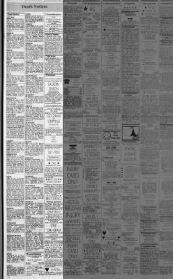 Detroit Free Press Death Notices