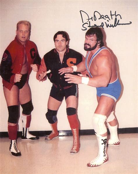 Dr Death Steve Williams Signed 8X10 Photo Signed By Superstars