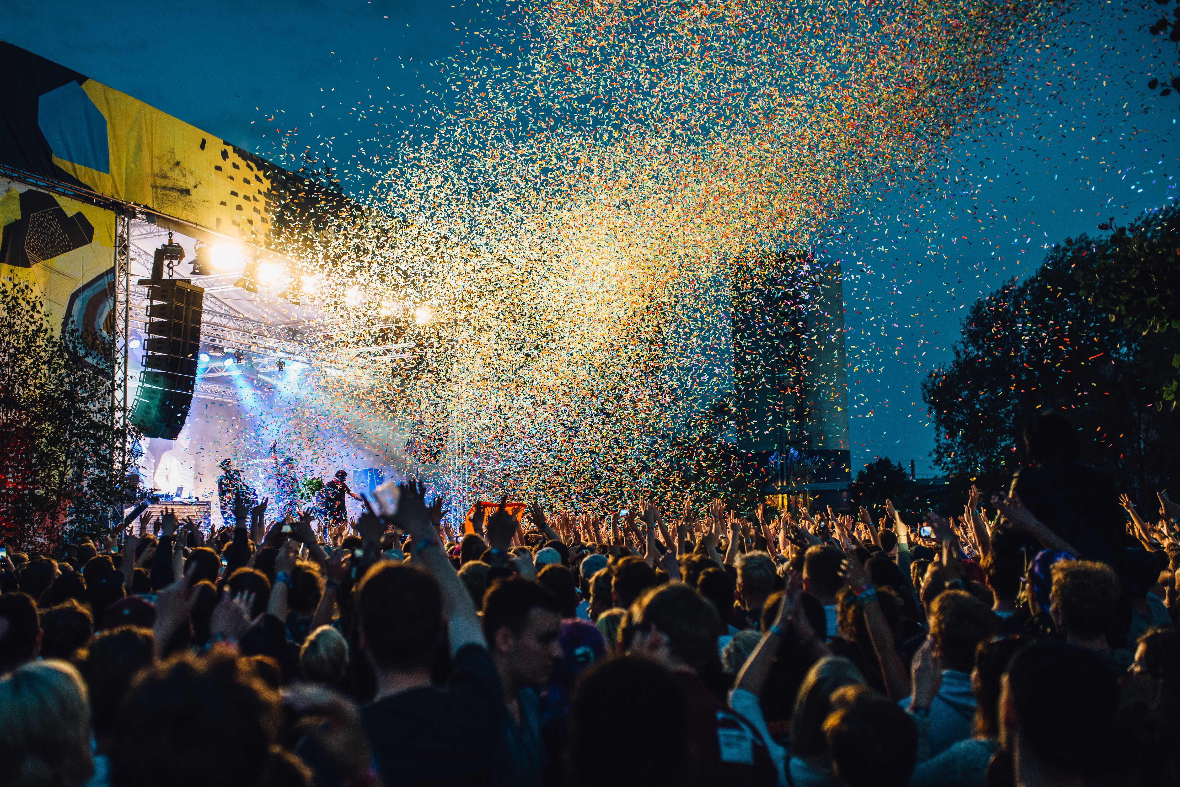 Festival In Spanish: Enjoy Music And Food