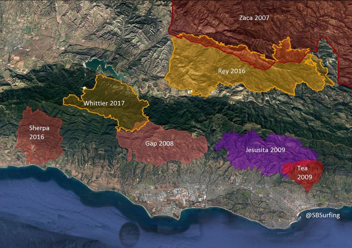 Fires In Santa Barbara County