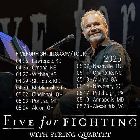 Five For Fighting Official Website For John Ondrasik And Five For Fighting