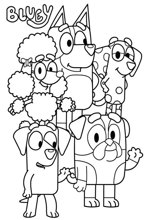 Free Printable Bluey Coloring Pages For Kids Artofit Free Printable Bluey Coloring Pages For Kids Artofit