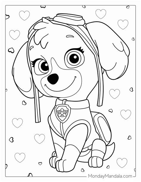 Free Printable Paw Patrol Coloring Pages For Kids