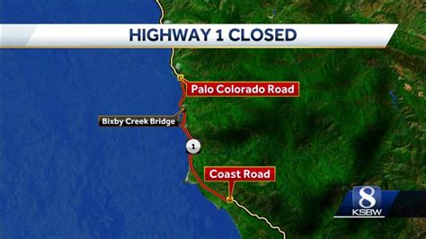 Highway 1 California Closures