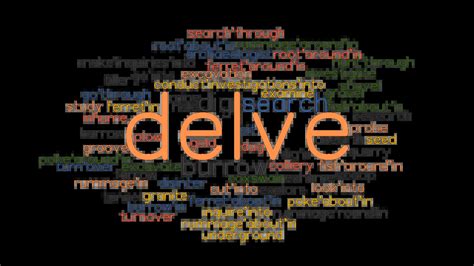 How To Delve Deeper? Simple Synonyms