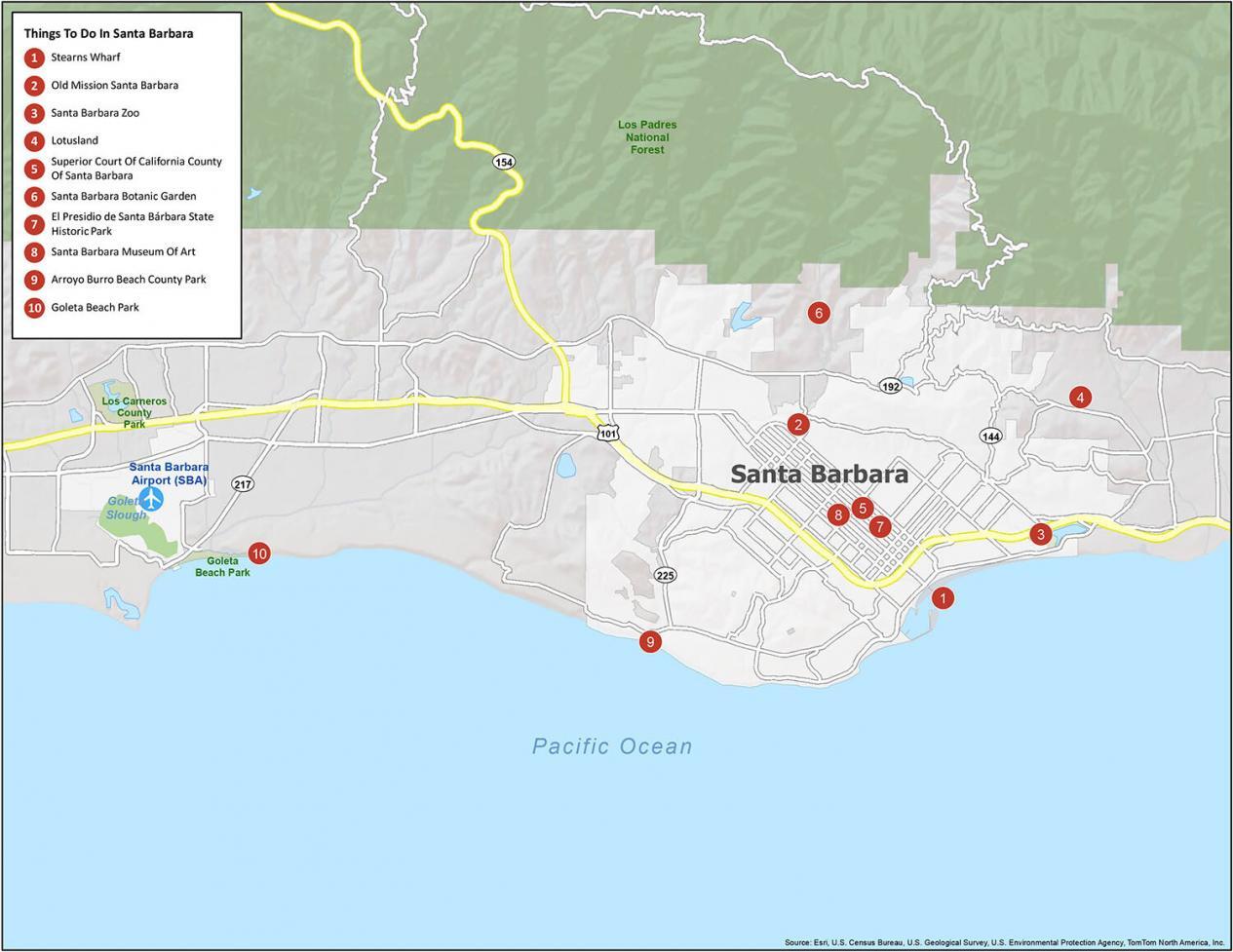 How To Read A Map Of Santa Barbara? Find Your Way Fast