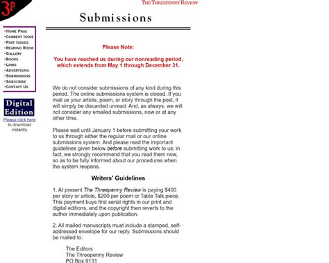 How To Submit To The Threepenny Review? Tips Inside