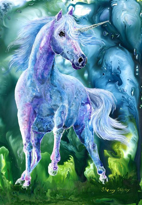 I Dream Of Unicorns Painting By Sherry Shipley Fine Art America I Dream Of Unicorns Painting By Sherry Shipley Fine Art America