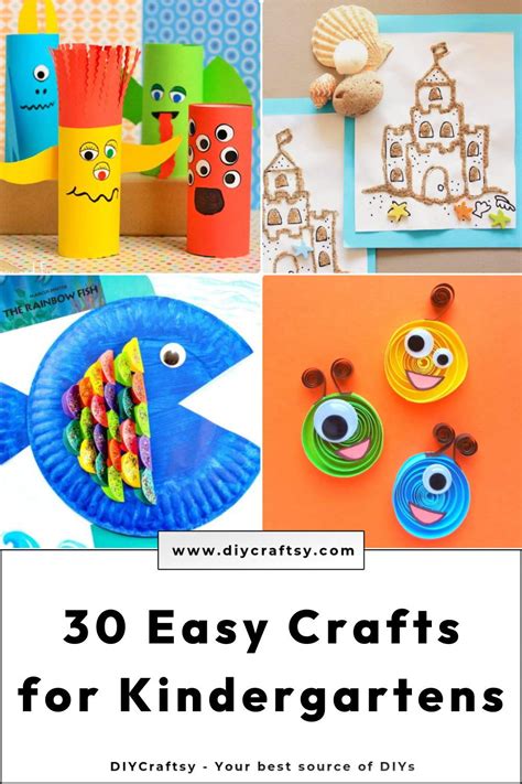 Kindergarten Art: Easy Crafts For Little Hands