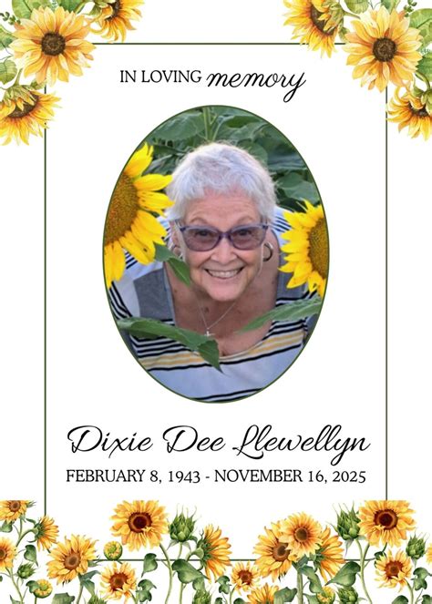 Llewellyn Funeral Home Obituaries