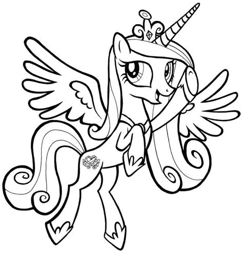 Mlp Coloring Pages Free At Ganaldoblog Blog