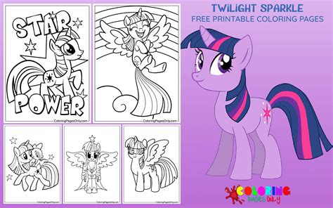 Mlp Twilight Sparkle Coloring Pages 2025