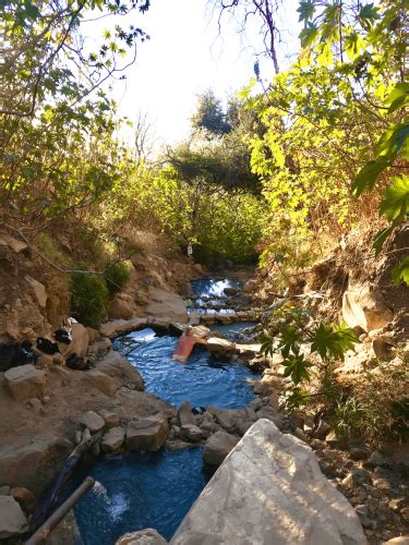 Montecito Hot Springs A Cascade Of Turquoise In A Cool Californian Montecito Hot Springs A Cascade Of Turquoise In A Cool Californian