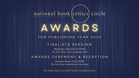 National Book Critics Circle Award: Explore Awardwinning Literature
