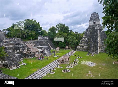 Old Ruins Of Tikal Yax Mutal Ancient Maya City Near The Town Flores Old Ruins Of Tikal Yax Mutal Ancient Maya City Near The Town Flores