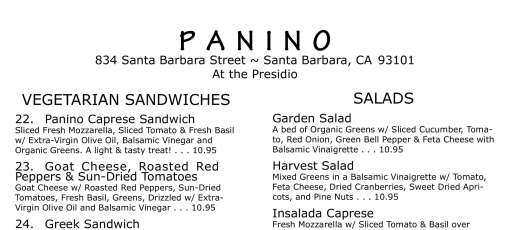 Panino Santa Barbara Ca: Best Eats Found
