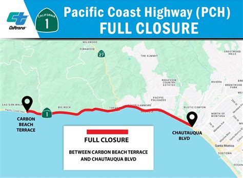 Pch Road Closed