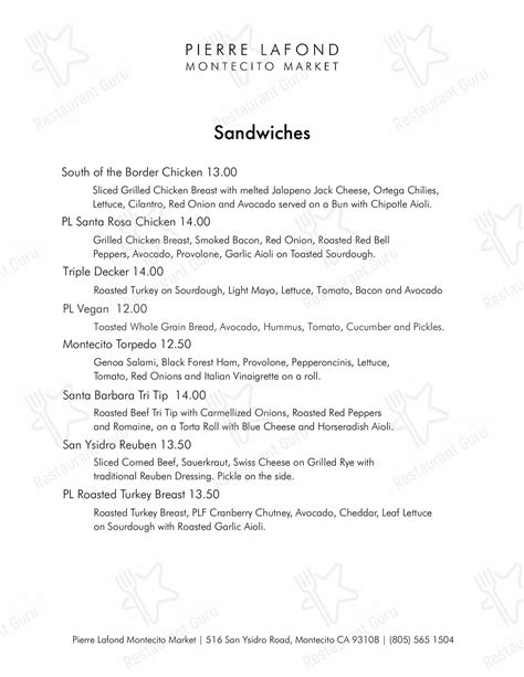 Pierre Lafond Deli: Gourmet Meals To Go