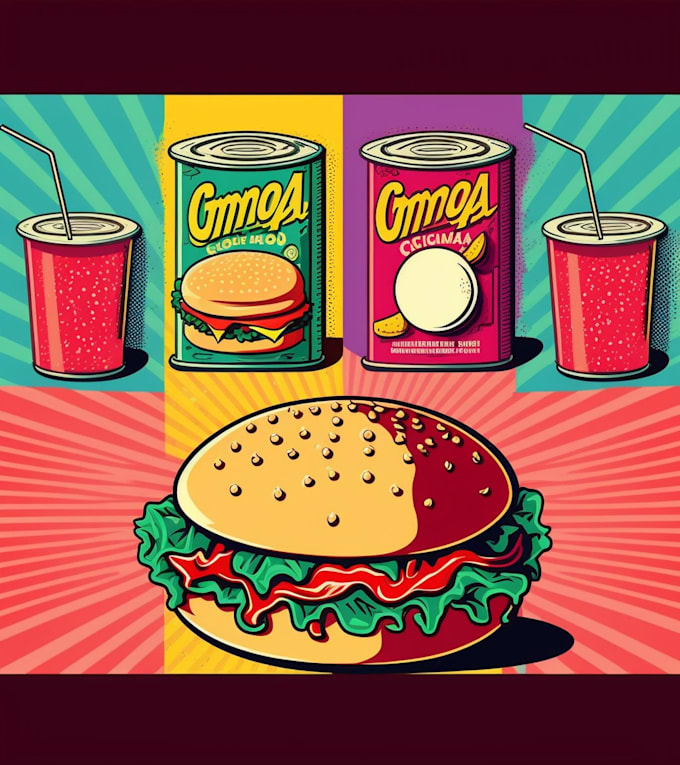 Pop Art Food