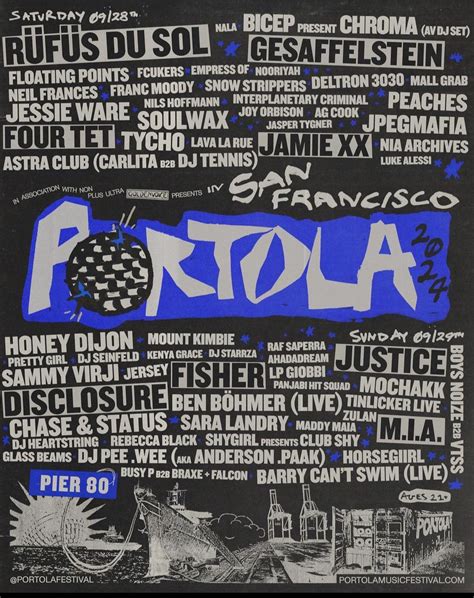 Portola 2024 Lineup