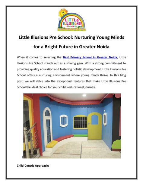 Ppt Little Illusions Pre School Nurturing Young Minds For A Bright Ppt Little Illusions Pre School Nurturing Young Minds For A Bright