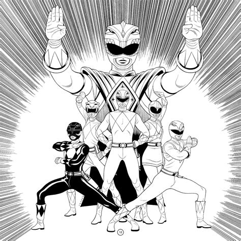 Printable Mighty Morphin Power Rangers Coloring Pages Printable Mighty Morphin Power Rangers Coloring Pages