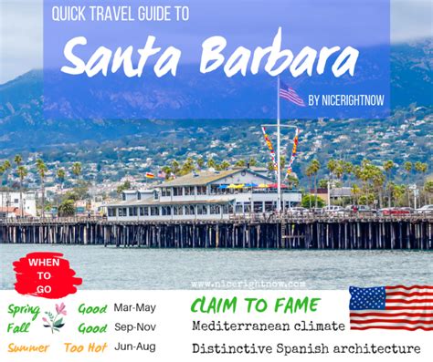 Quick Travel Guide To Santa Barbara Nicerightnow