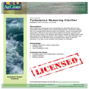 Roils Management: Reducing Turbulence