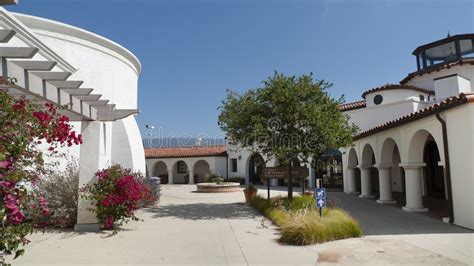 Santa Barbara California Airport Exterior And Landscaping Editorial Santa Barbara California Airport Exterior And Landscaping Editorial