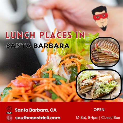 Santa Barbara Lunch: Fresh & Delicious Options Daily