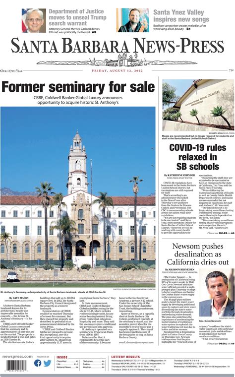 Santa Barbara Newspress Newspaper