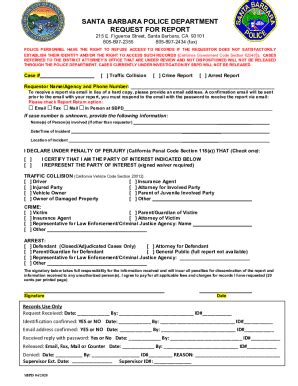 Santa Barbara Police: Report Crimes Online Easily