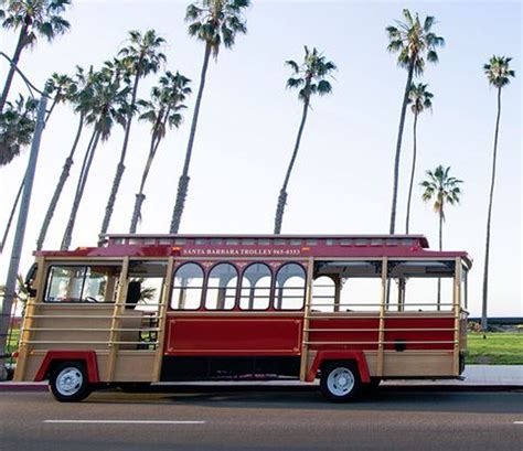 Santa Barbara Trolley Tours Sightseeing Charters Santa Barbara