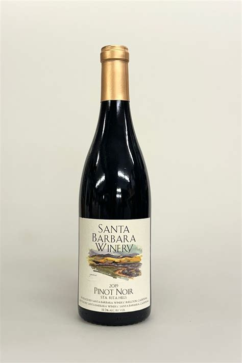 Santa Barbara Winery Pinot Noir Santa Rita Hills 2019 Saj Vine Aps Santa Barbara Winery Pinot Noir Santa Rita Hills 2019 Saj Vine Aps