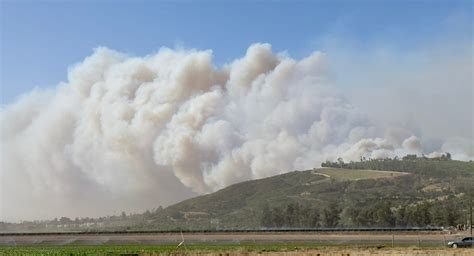Scenes From The Mountain Fire Erupting In Ventura County